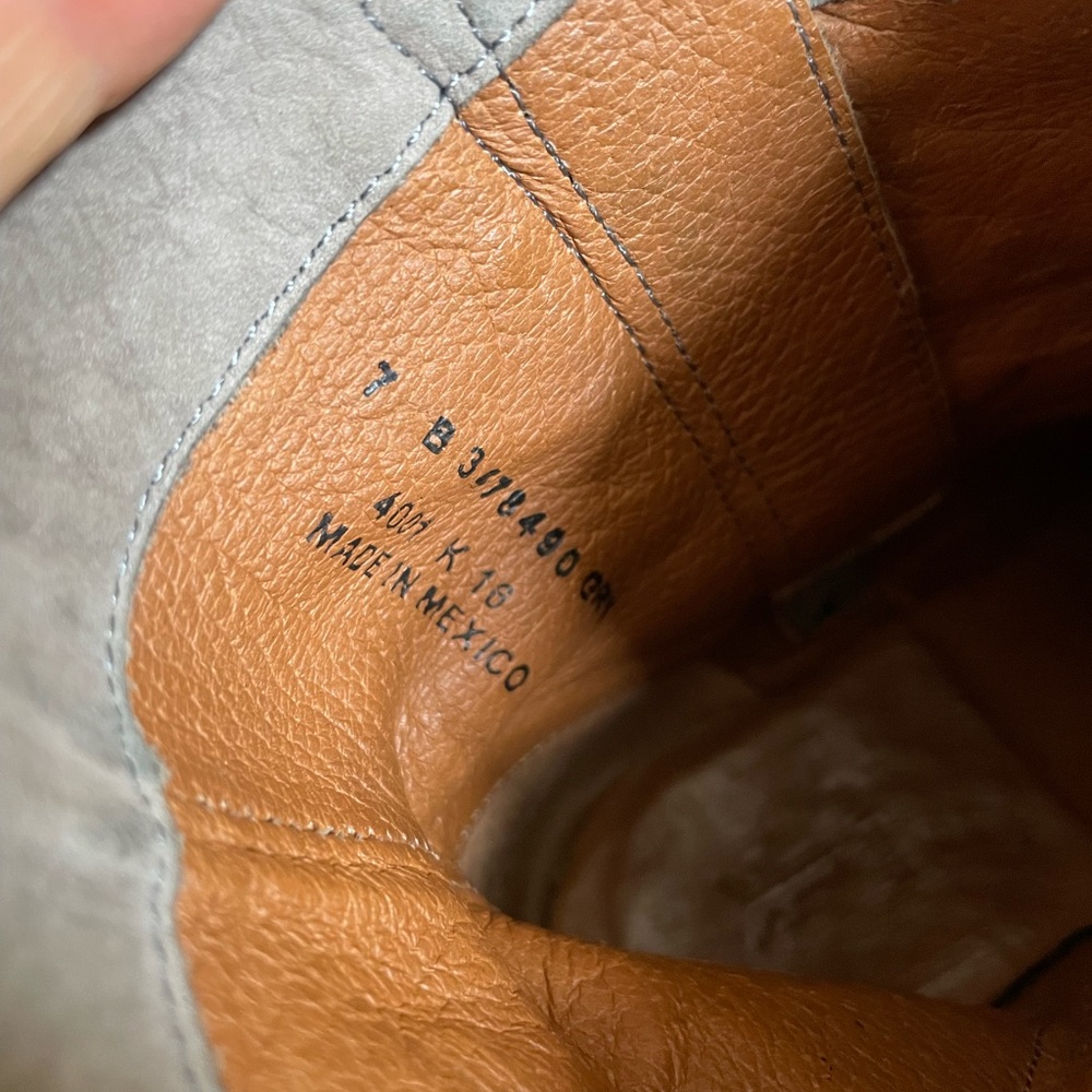 Frye nubuck chelsea boots - Picture 4 of 12